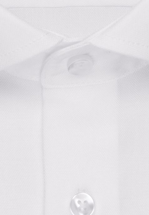 Camicia Uomo Seidensticker Classic No Stiro Tinta unita 100% cotone collo Francese Manica lunga