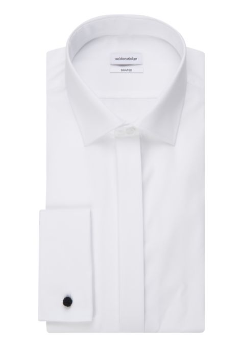 Camicia Uomo Seidensticker Regular No Stiro Tinta unita collo Italiano Manica lunga