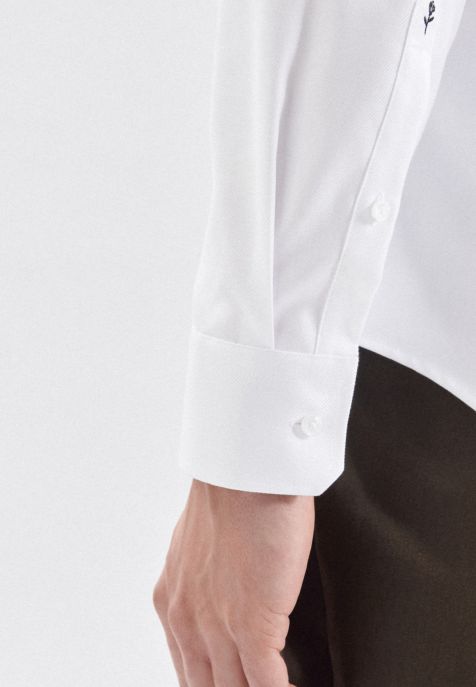 Camicia Uomo Seidensticker Regular Tinta unita collo Italiano Manica lunga