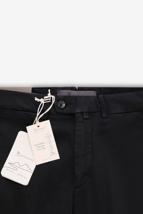 Pantalone Uomo B-Settecento Chino Slim Tinta unita 97% cotone 3% elastan