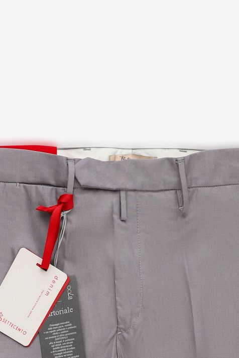 Pantalone Uomo B-Settecento Chino Slim Tinta unita 98% cotone 2% ea