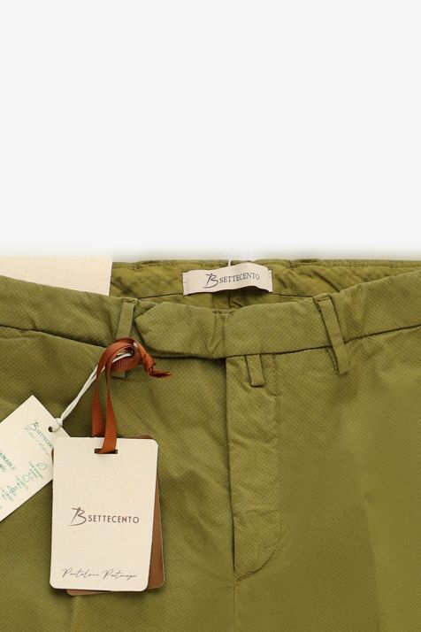 Pantalone Uomo B-Settecento Chino Slim Tinta unita 96% cotone 4% elastan