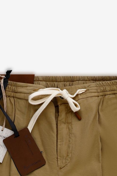 Pantalone Uomo B-Settecento Chino Slim Tinta unita 47% cotone 52% lino 1% ea