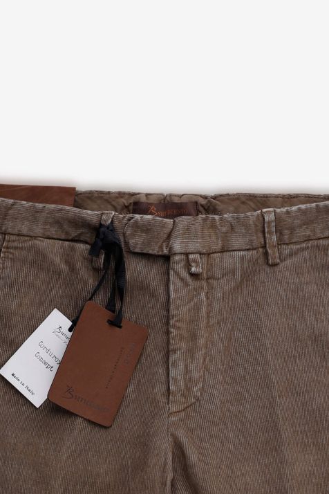 Pantalone Uomo B-Settecento Chino Slim Tinta unita 65% cotone 33% pa 2% ea