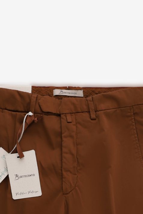 Pantalone Uomo B-Settecento Chino Slim Tinta unita 97% cotone 3% elastan