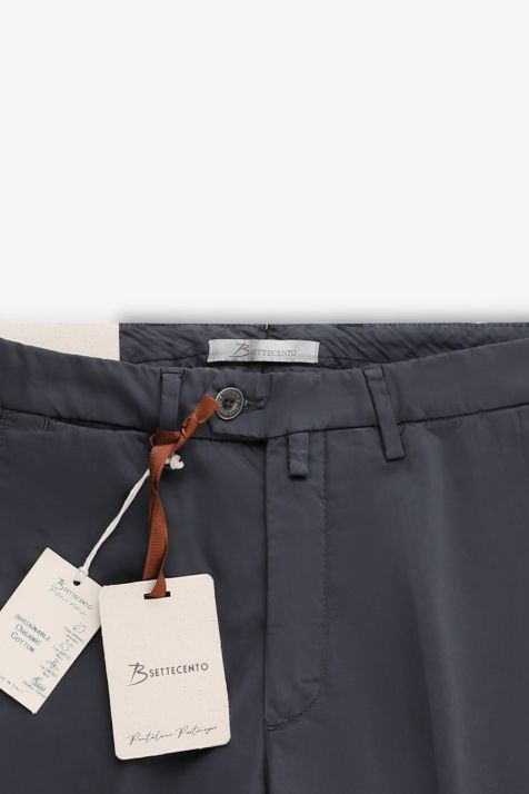 Pantalone Uomo B-Settecento Chino Slim Tinta unita 97% cotone 3% elastan