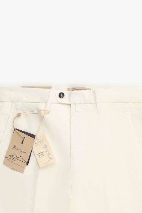 Pantalone Uomo B-Settecento Chino Slim Tinta unita 97% cotone 3% elastan