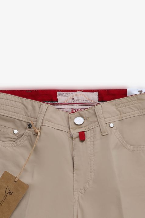 Pantalone Uomo B-Settecento Chino Slim Tinta unita 96% cotone 4% elastan