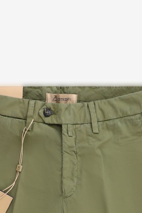 Pantalone Uomo B-Settecento Chino Slim Tinta unita 97% cotone 3% elastan