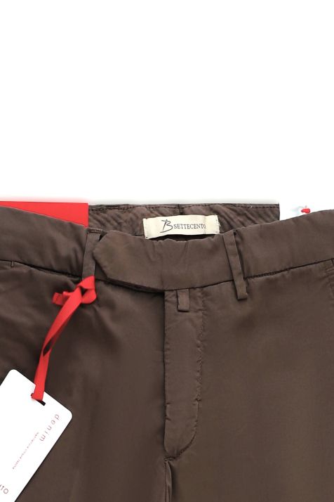Pantalone Uomo B-Settecento Chino Slim Tinta unita 67% cotone 30% poliestere 3% ea