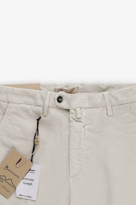Pantalone Uomo B-Settecento Chino Slim Tinta unita 98% cotone 2% ea