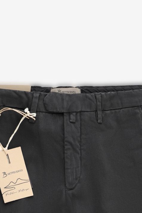 Pantalone Uomo B-Settecento Chino Slim Tinta unita 98% cotone 2% ea