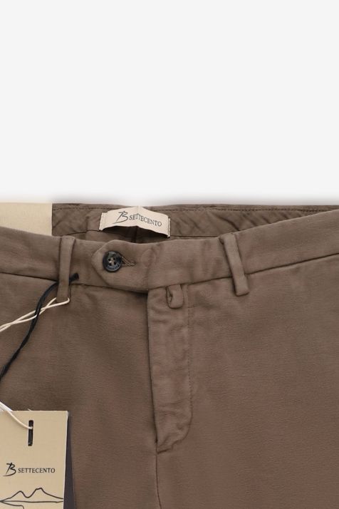 Pantalone Uomo B-Settecento Chino Slim Tinta unita 65% cotone 33% pa 2% ea