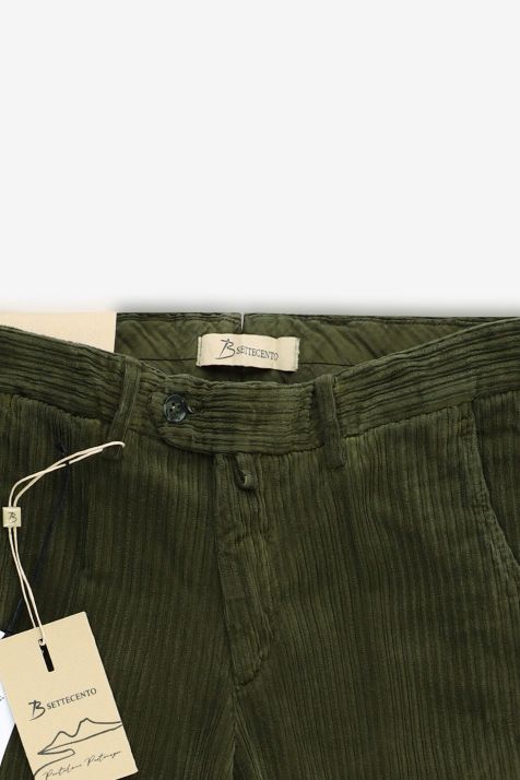 Pantalone Uomo B-Settecento Chino Slim Tinta unita 97% cotone 3% elastan