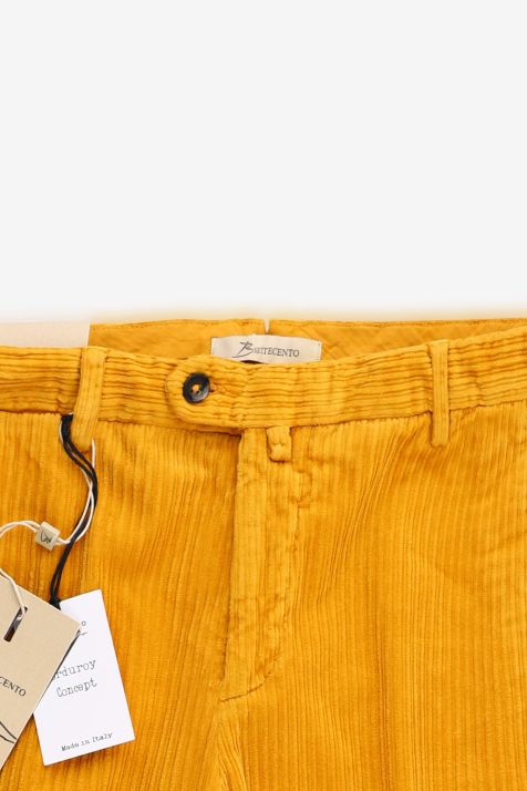 Pantalone Uomo B-Settecento Chino Slim Tinta unita 97% cotone 3% elastan