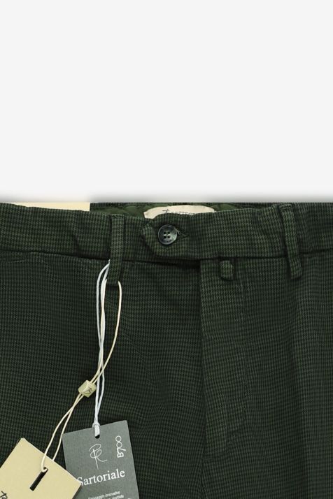 Pantalone Uomo B-Settecento Chino Slim Micro disegno 97% cotone 3% elastan