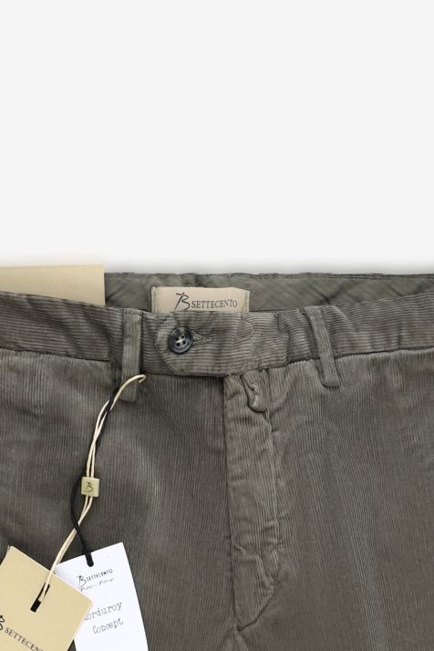 Pantalone Uomo B-Settecento Chino Slim Tinta unita 97% cotone 3% elastan