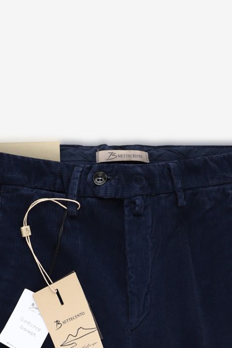 Pantalone Uomo B-Settecento Chino Slim Tinta unita 97% cotone 3% elastan