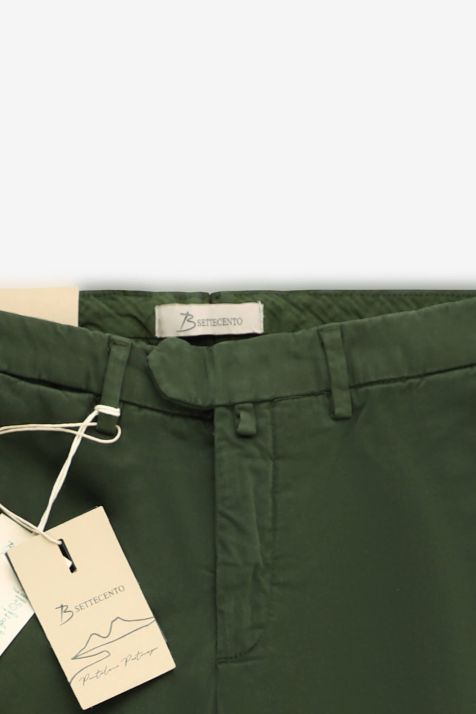 Pantalone Uomo B-Settecento Chino Slim Tinta unita 97% cotone 3% elastan