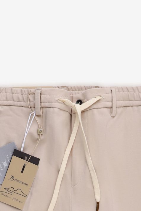 Pantalone Uomo B-Settecento Chino Slim Tinta unita 65% viscosa 30%  poliammide 5%ea