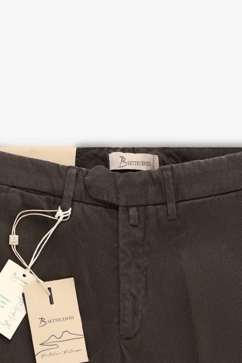 Pantalone Uomo B-Settecento Chino Slim Tinta unita 73% cotone 24% poliestere 3% ea