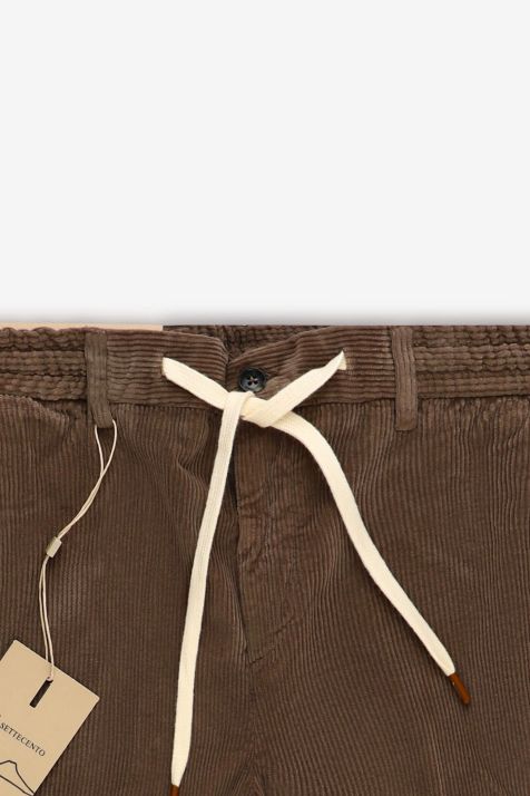 Pantalone Uomo B-Settecento Chino Slim Tinta unita 93% cotone 5% kashmir 2%ea