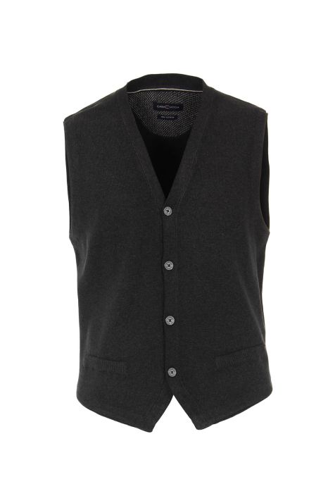 Maglia Uomo Casamoda Cardigan Classic Tinta unita 100% caldo cotone