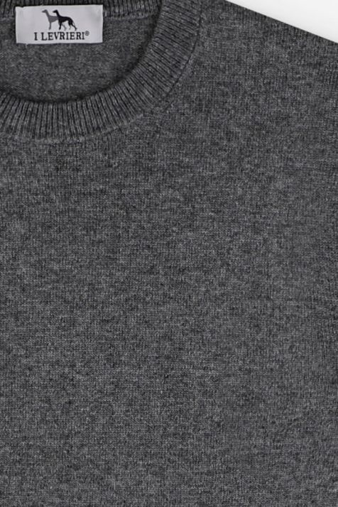 Maglia Uomo I Levrieri Girocollo Regular Tinta unita 38% vi 35% poli 22% lana 5% alpaca
