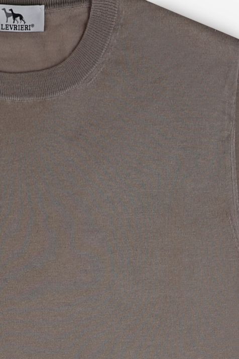 Maglia Uomo I Levrieri Collo alto Regular Tinta unita 85% cotone 15% cashmere