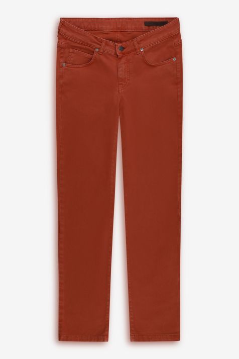 Pantalone Uomo Moro 5 tasche Slim Tinta unita 98% cotone 2% ea