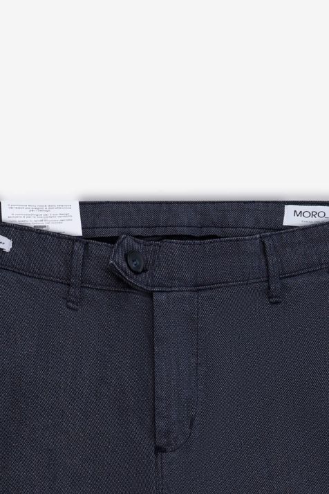 Pantalone Uomo Moro Chino Slim Tinta unita 98% cotone 2% ea