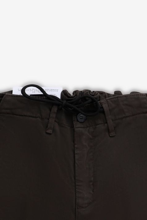 Pantalone Uomo Moro Chino Slim Tinta unita 98% cotone 2% ea
