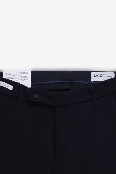 Pantalone Uomo Moro Chino Slim Tinta unita 83%pa 13%vi 4%ea