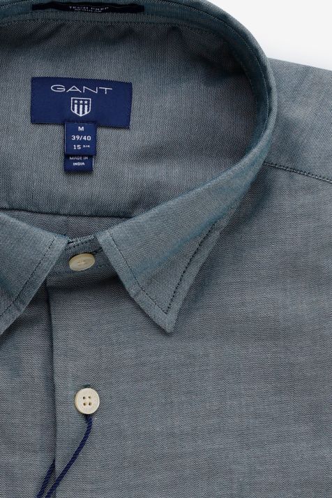 Camicia Uomo Gant Regular Tinta unita 74% cotone 26% pl collo Italiano Manica lunga