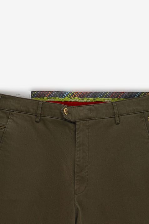 Pantalone Uomo Meyer Chino Classic Tinta unita 99% cotone 1% elastan