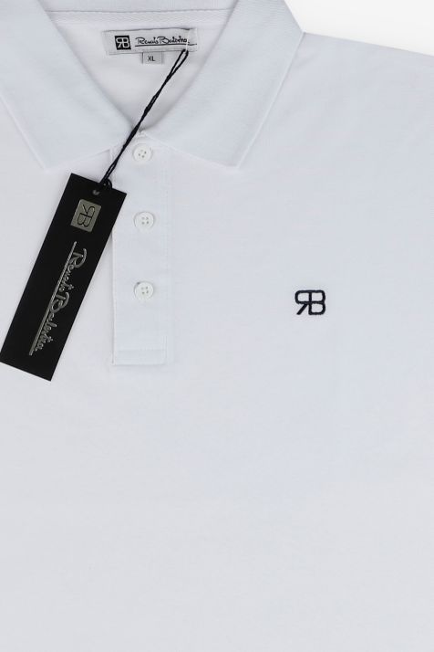 Polo Uomo Balestra Slim Tinta unita 100% cotone Manica corta