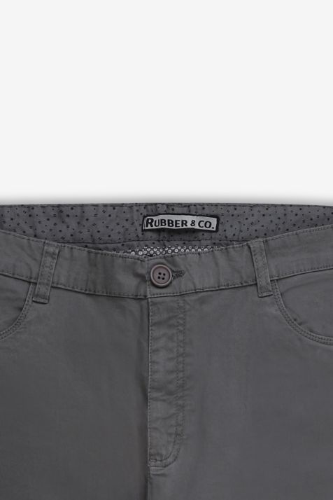 Pantalone Uomo Rubber Classici Regular Tinta unita 98% cotone 2% ea