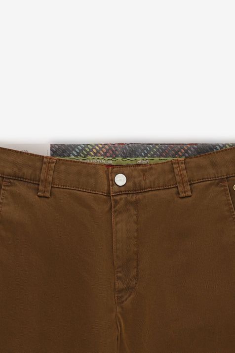 Pantalone Uomo Meyer Chino Classic Tinta unita 98% cotone 2% ea