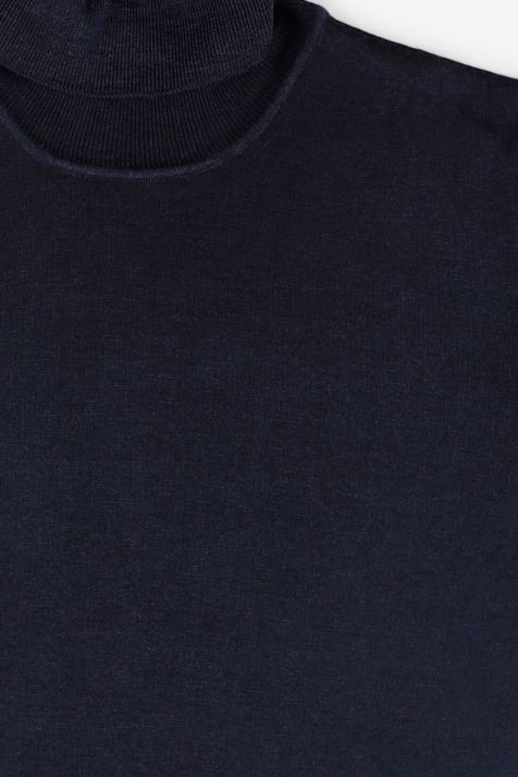Maglia Uomo Primo Emporio Collo alto Regular Tinta unita 100% lana
