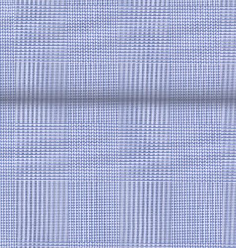 Camicia Su Misura Xacus quadri colore  100% cotone zephir doppio ritorto