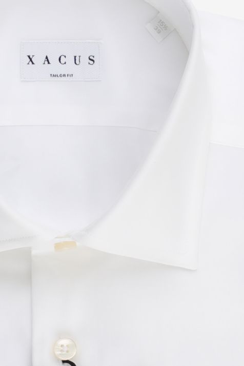 Camicia Uomo Xacus Regular Tinta unita 100% cotone collo Italiano Manica lunga