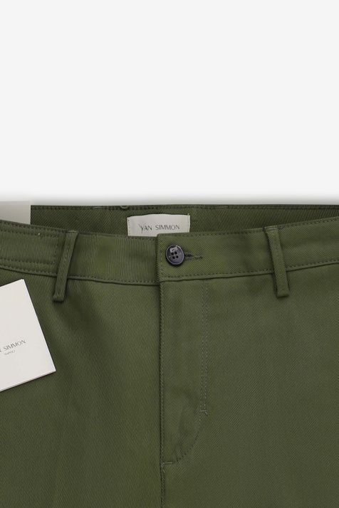 Pantalone Uomo Yan Simmon Chino Slim Tinta unita 57% cotone 40% nylon 3% ea