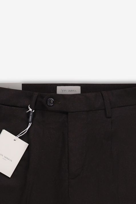 Pantalone Uomo Yan Simmon Chino Slim Tinta unita 65% lana 29% poliamide 5% seta 1% ea 