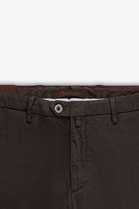 Pantalone Uomo B-Settecento Chino Slim Tinta unita