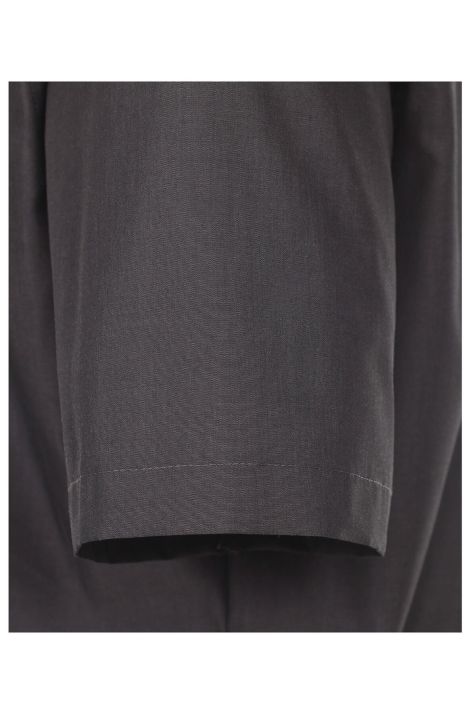 Camicia Uomo Casamoda Comfort No Stiro Tinta unita collo Francese Manica corta