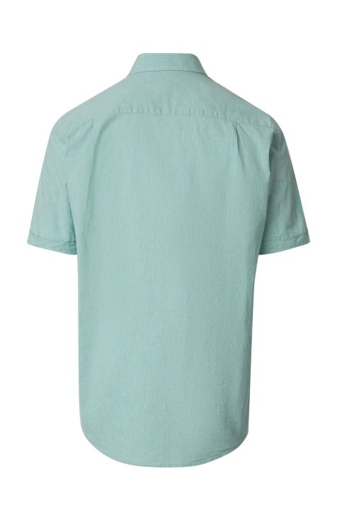Camicia Uomo Casamoda Classic Tinta unita collo Italiano Manica corta