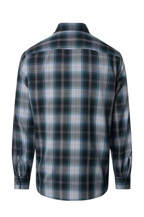 Camicia Uomo Casamoda Classic Tinta unita collo Francese Manica lunga