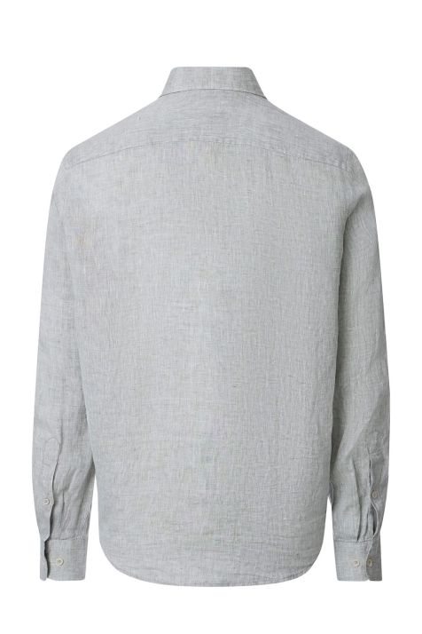 Camicia Uomo Casamoda Classic Tinta unita collo Button down Manica lunga