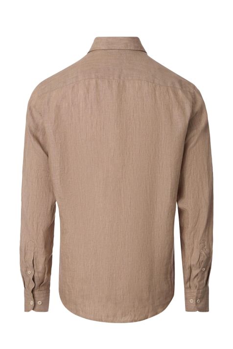Camicia Uomo Casamoda Classic Tinta unita collo Button down Manica lunga