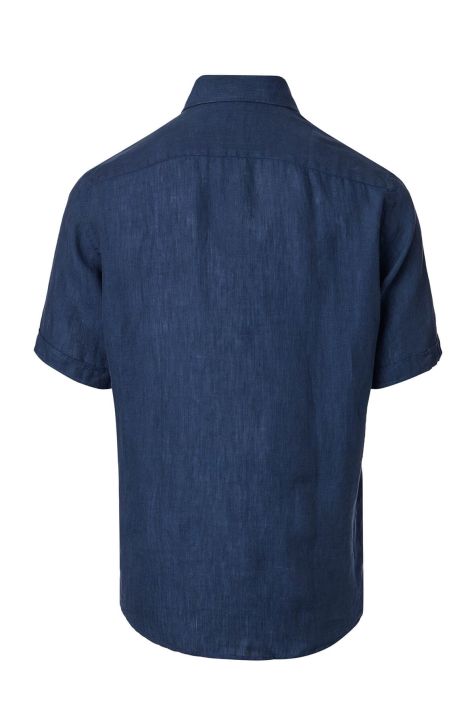 Camicia Uomo Casamoda Classic Tinta unita collo Button down Manica corta